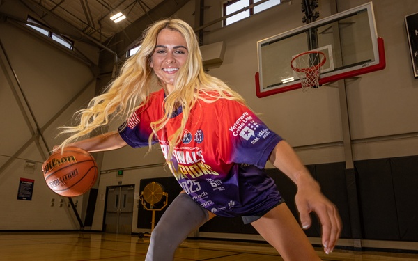 2nd Lt. Sydne Watts earns MVP during WMBA tournament