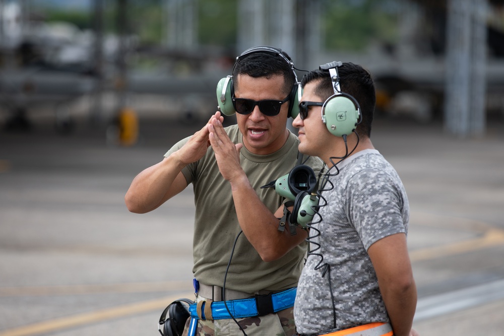 169th Fighter Wing takes flight during Relámpago de los Andes