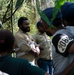 Pacific Partnership 2025 Multinational Servicemembers Discuss Animal Welfare during an engagement at the Rainforest Habitat.