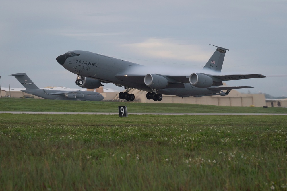 Aircraft redeploy in support of Exercise Bamboo Eagle 25-3