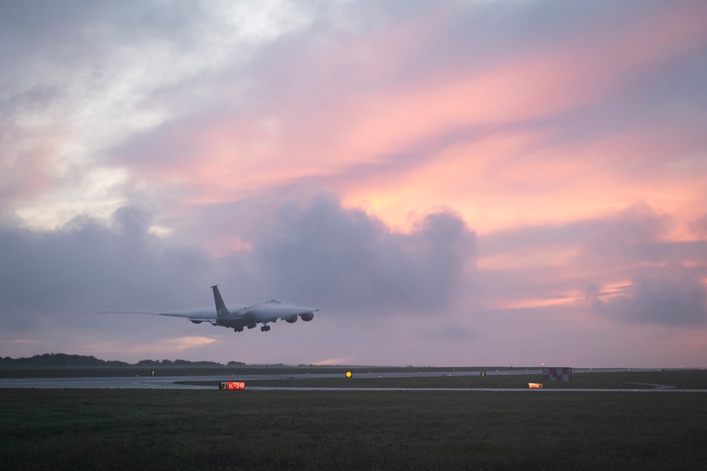 Aircraft redeploy in support of Exercise Bamboo Eagle 25-3