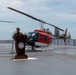 TH-57 Lands on USS Lexington Museum on the Bay