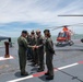 TH-57 Lands on USS Lexington Museum on the Bay