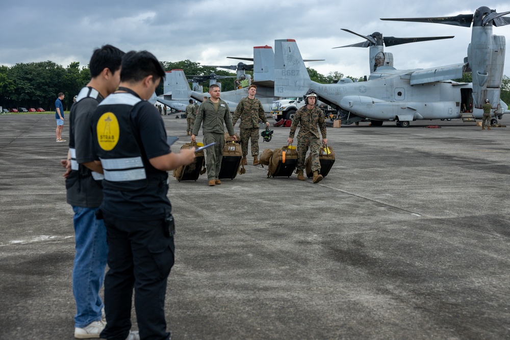 MRF-D assists with urgent lifesaving support to the Philippines