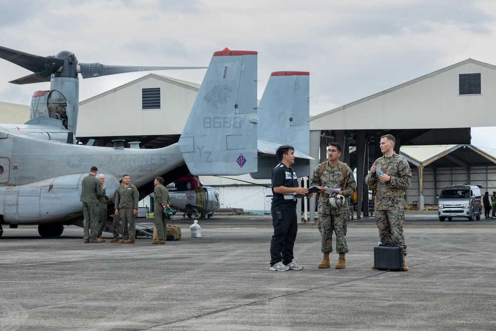 MRF-D assists with urgent lifesaving support to the Philippines