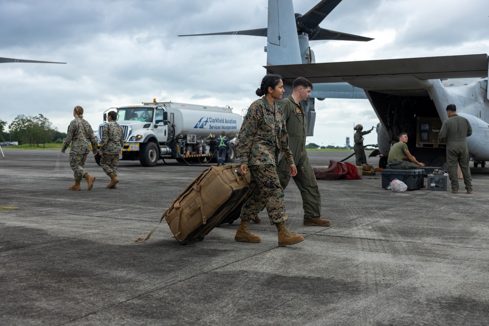 MRF-D assists with urgent lifesaving support to the Philippines