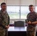 Japan Ground Self-Defense Force presents certificate of appreciation to U.S. Marine Corps 3D Marine Expeditionary Brigade commanding general