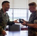 Japan Ground Self-Defense Force presents certificate of appreciation to U.S. Marine Corps 3D Marine Expeditionary Brigade commanding general