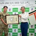 Yokota Airmen honored by Okutama Fire Department