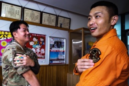 Yokota Airmen honored by Okutama Fire Department