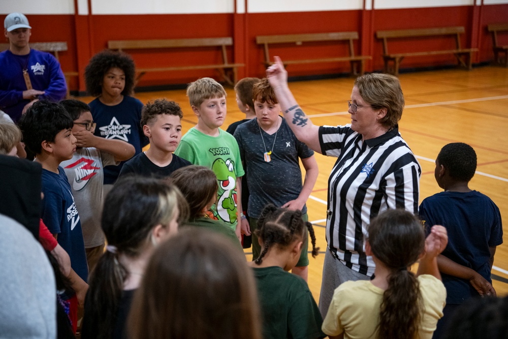 Campers enjoy the sun, games, and beach activities during Camp Rosenbaum 2025
