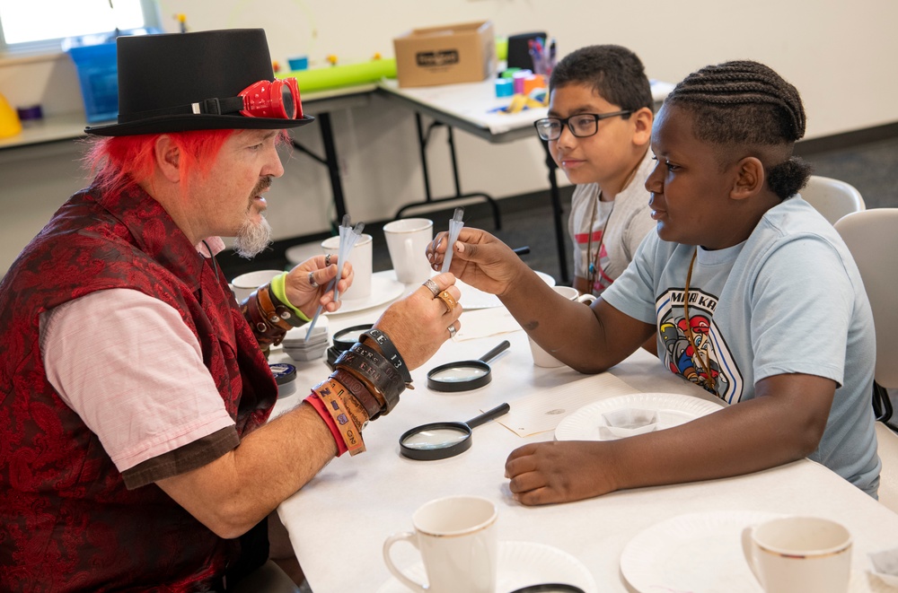 Campers enjoy the sun, games, and beach activities during Camp Rosenbaum 2025