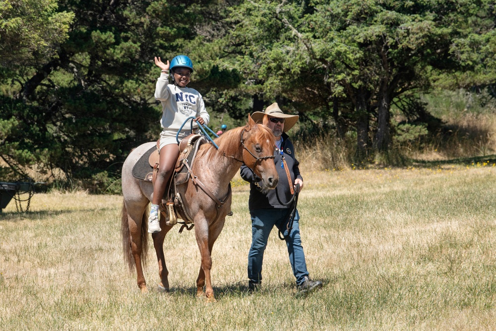 Campers enjoy the sun, games, and beach activities during Camp Rosenbaum 2025