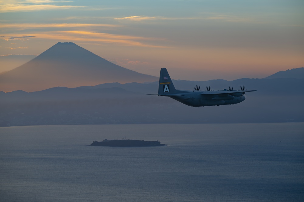 AMC performs airdrop with historic tail C-130
