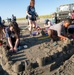 Campers enjoy the sun, games, and beach activities during Camp Rosenbaum 2025