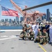Seattle Seahawks visit USS Somerset (LPD 25) during Seattle Seafair Fleet Week 2025