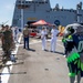 Seattle Seahawks visit USS Somerset (LPD 25) during Seattle Seafair Fleet Week 2025