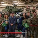 Seattle Seahawks visit USS Somerset (LPD 25) during Seattle Seafair Fleet Week 2025