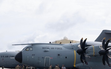Andersen AFB hosts Pet the Jet event during exercise Resolute Force Pacific 2025