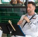 The Navy Band Northwest performs on the Seattle ferry