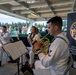 The Navy Band Northwest performs on the Seattle ferry