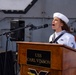 USS Carl Vinson holds change of command