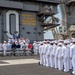 USS Carl Vinson holds change of command