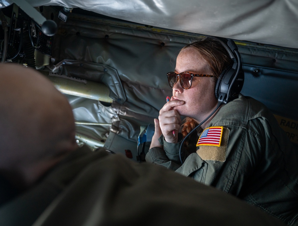 909th ARS fuels Rocketeers over the Pacific