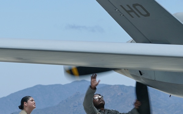 Exercise Zia Sunbird: Air Force and Navy operate MQ-9 Reapers at agile combat employment from Point Mugu