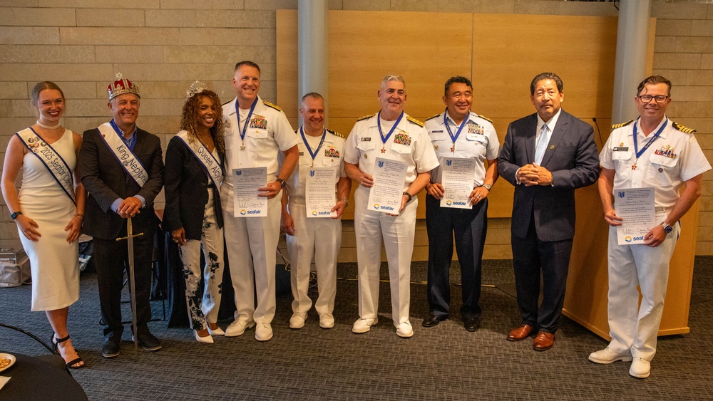 Mayor's Reception during Seattle Fleet Week 2025