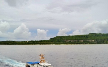 USCGC Oliver Henry off Rota
