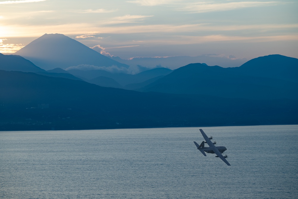 AMC performs airdrop with historic tail C-130