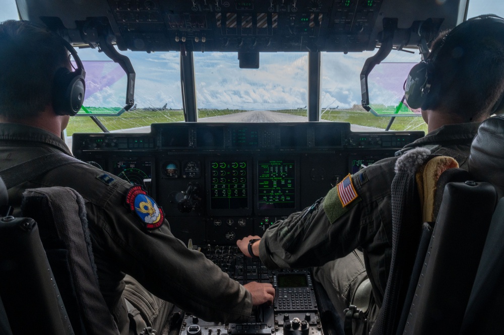 DLE 2025 C-130J international aeromedical evacuation familiarization training