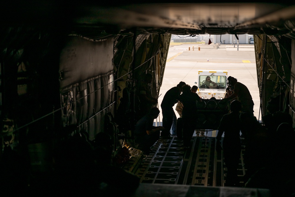 Air Mobility Aircraft Moving People and Cargo