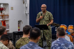 Pacific Partnership 2025 Leaders conduct a chaplain symposium aboard the Il Chul Bong, July 2025