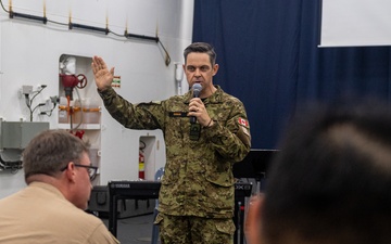 Pacific Partnership 2025 Leaders conduct a chaplain symposium aboard the Il Chul Bong, July 2025