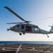 EODMU 5 and HSC-12 Conduct Fast-rope Exercises with USNS Alan Shepard