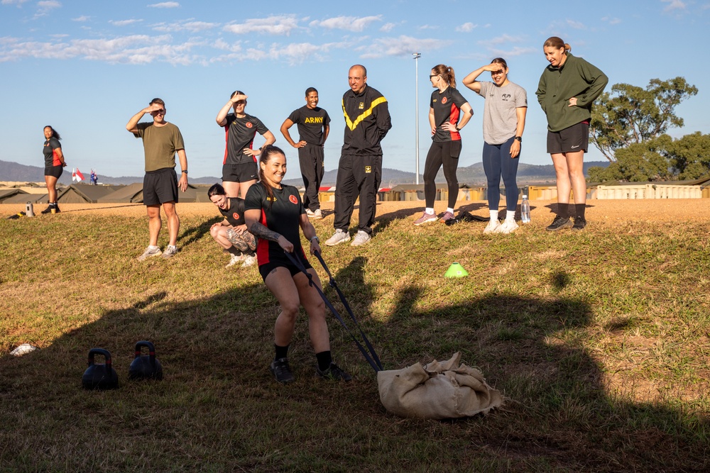 Australian and New Zealand Defence Force Participate in a Modified AFT