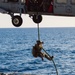 EODMU 5 and HSC-12 Conduct Fast-rope Exercises with USNS Alan Shepard