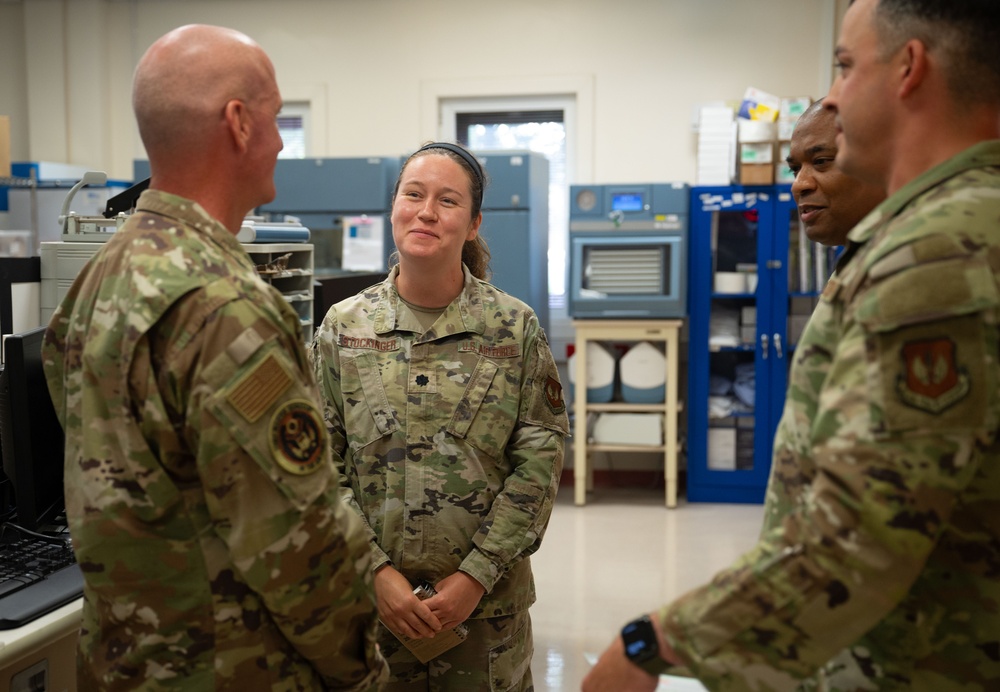 CMSAF Flosi Engages with Liberty Wing Airmen