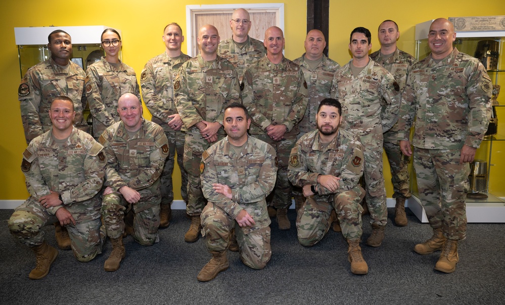CMSAF Flosi Engages with Liberty Wing Airmen