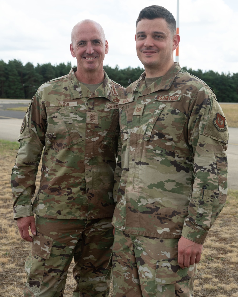 CMSAF Flosi Engages with Liberty Wing Airmen