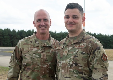 CMSAF Flosi Engages with Liberty Wing Airmen