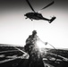 EODMU 5 and HSC-12 Conduct Fast-rope Exercises with USNS Alan Shepard