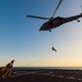 EODMU 5 and HSC-12 Conduct Fast-rope Exercises with USNS Alan Shepard