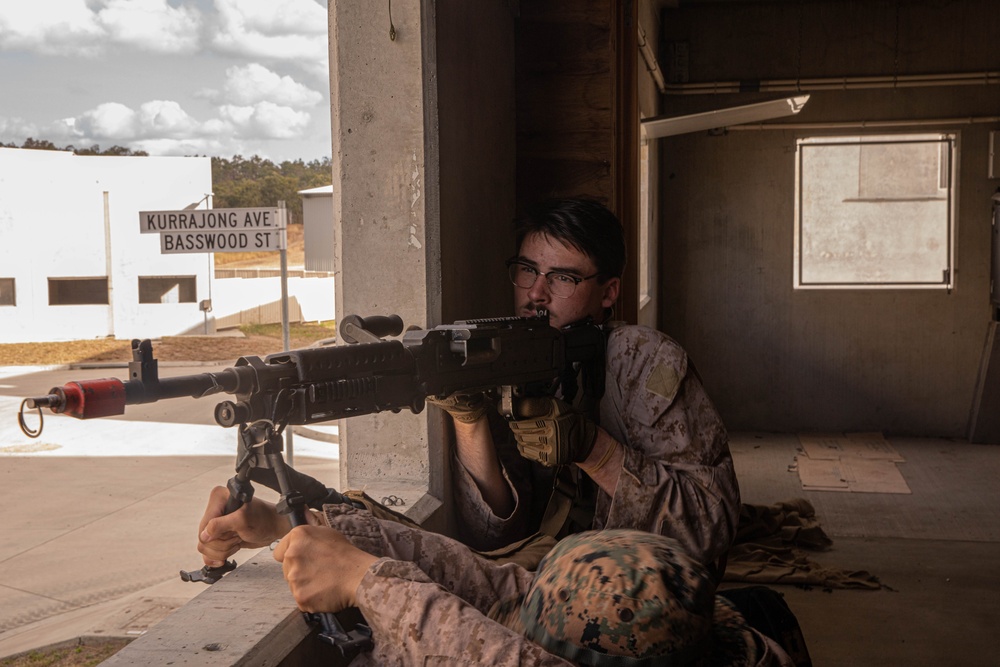U.S. Marines Defend Combat City During Talisman Sabre 25