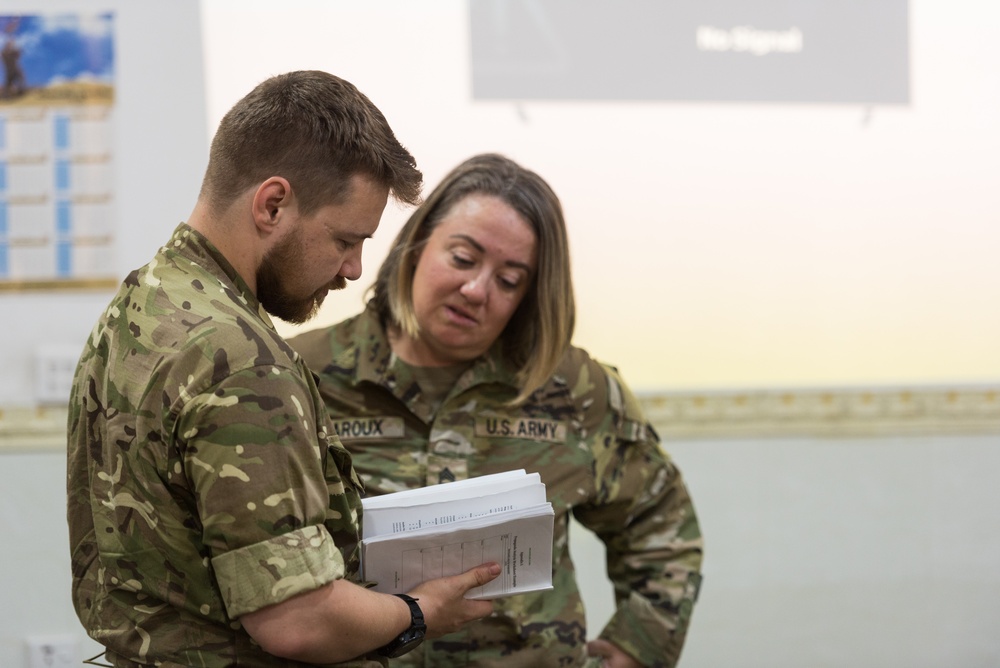 Coalition Members Enable Partners With Information Operations, Operational Security Courses