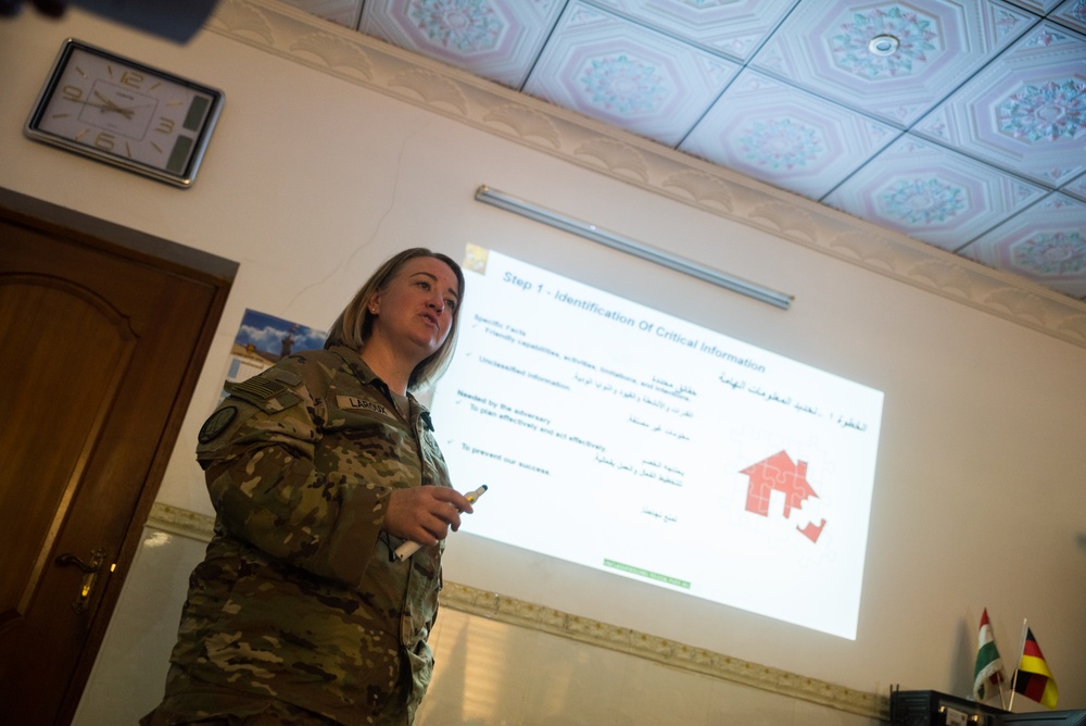 Coalition Members Enable Partners With Information Operations, Operational Security Courses