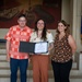 STEM &amp; Outreach Program Director, Charlotte George, receives the &quot;Sponsoring Facility Lead&quot; Award