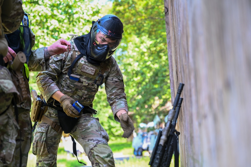 11th Security Force members complete annual close-quarters training